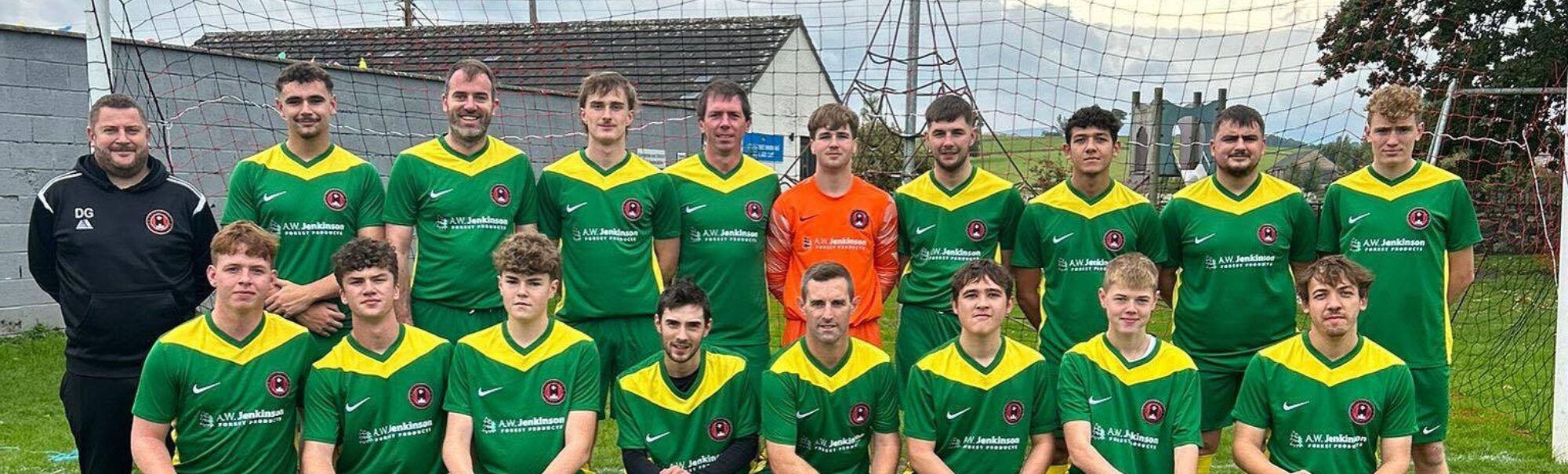 Greystoke FC Reserves new home kit